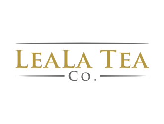 LeaLa Tea Co. logo design by puthreeone