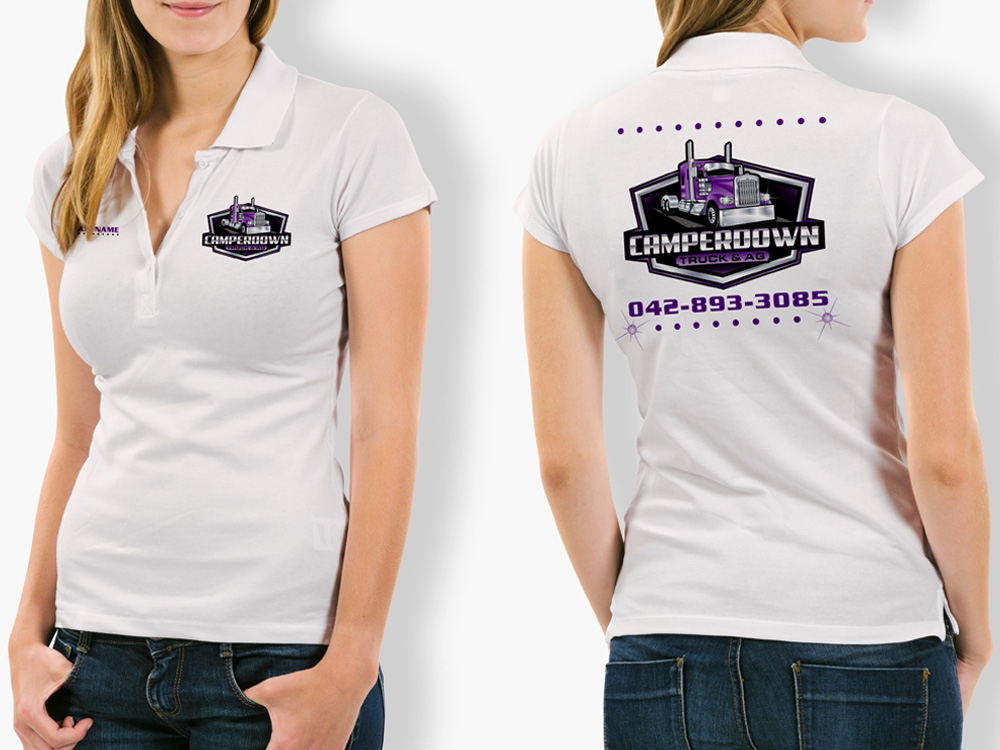Camperdown Truck & AG logo design by Gelotine
