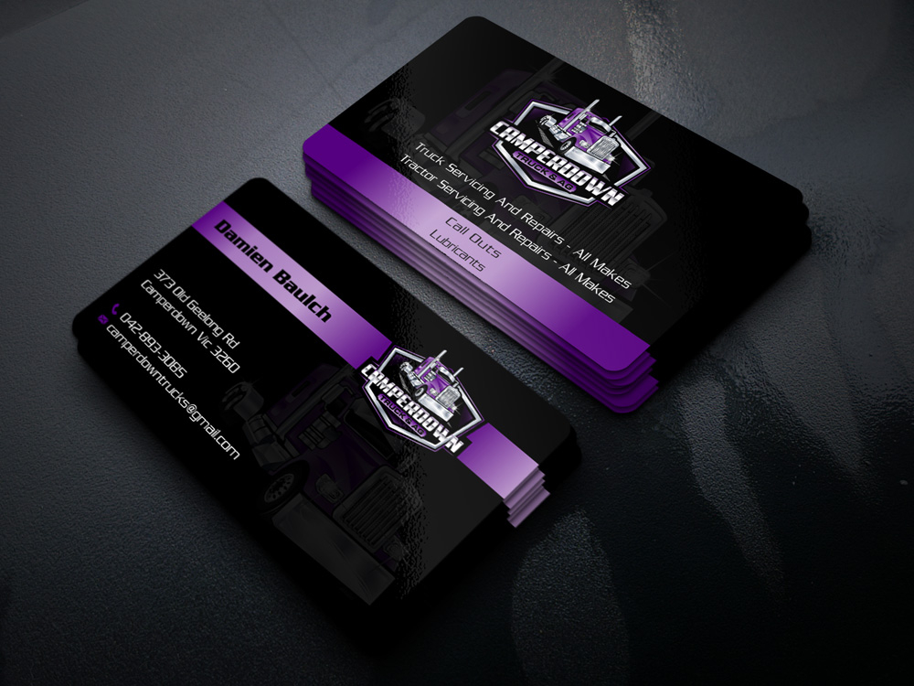 Camperdown Truck & AG logo design by Gelotine