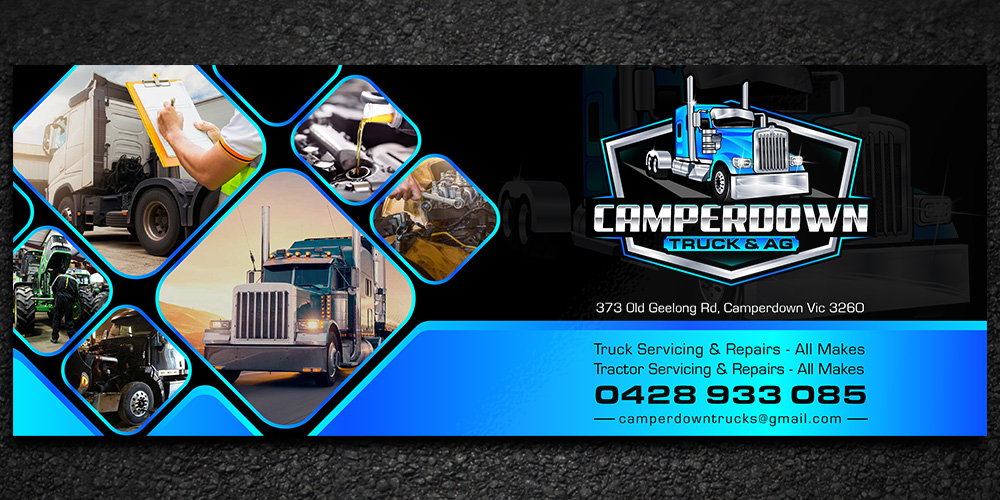 Camperdown Truck & AG logo design by Gelotine