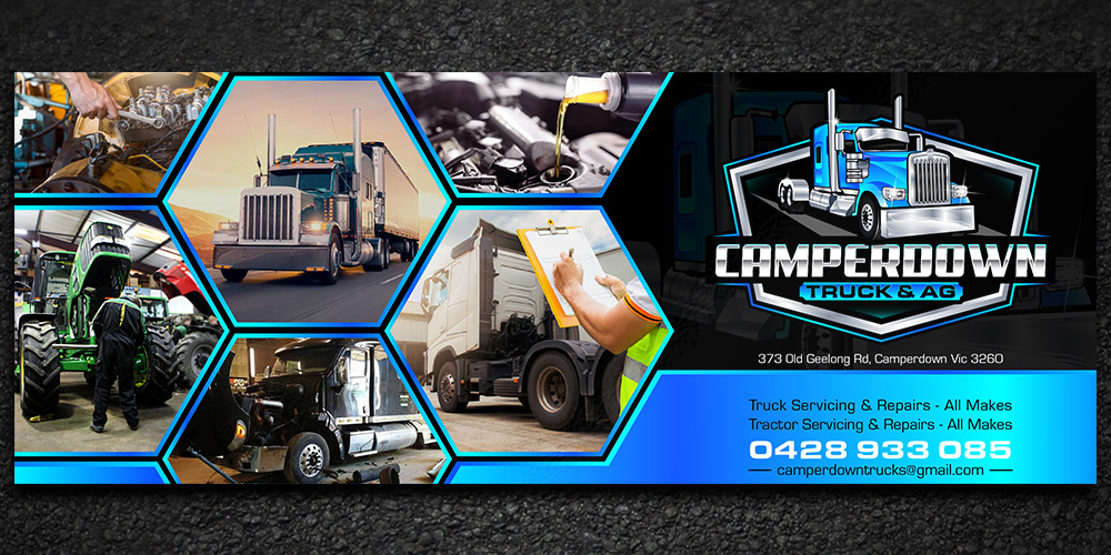 Camperdown Truck & AG logo design by Gelotine