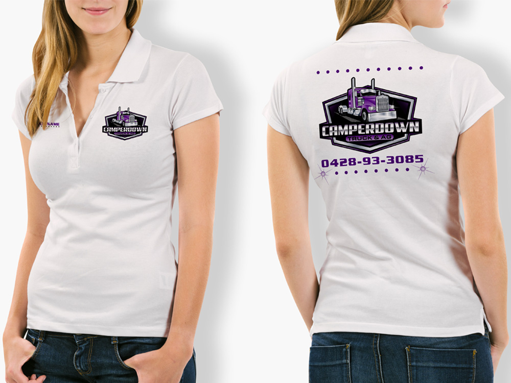 Camperdown Truck & AG logo design by Gelotine