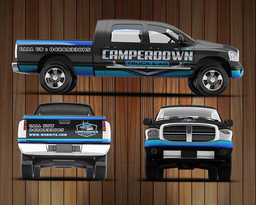 Camperdown Truck & AG logo design by MastersDesigns