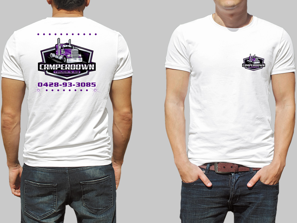 Camperdown Truck & AG logo design by Gelotine
