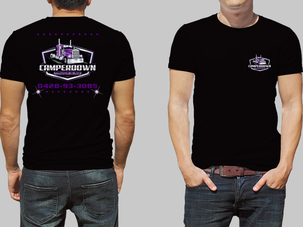 Camperdown Truck & AG logo design by Gelotine