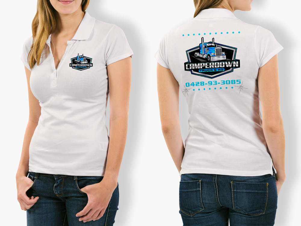Camperdown Truck & AG logo design by Gelotine