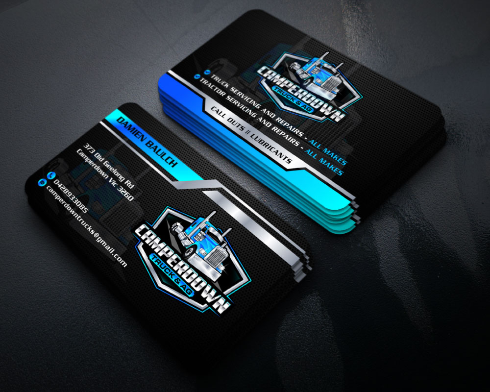 Camperdown Truck & AG logo design by Boomstudioz