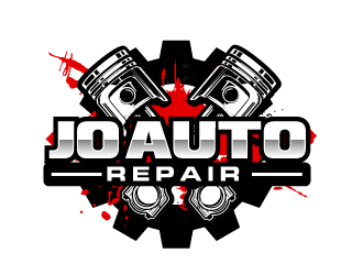 jo auto repair logo design by AamirKhan