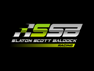 Slaton Scott Baldock Racing logo design by torresace