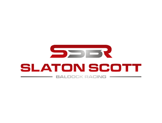 Slaton Scott Baldock Racing logo design by Rizqy