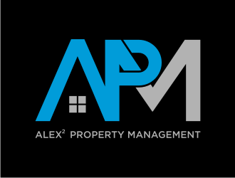 Alex² Property Management logo design by larasati