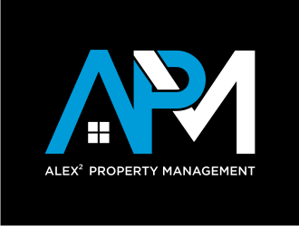Alex² Property Management logo design by larasati