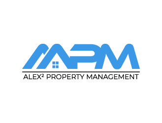 Alex² Property Management logo design by gateout