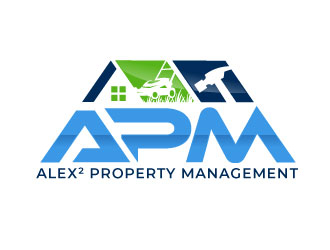 Alex² Property Management logo design by sanworks