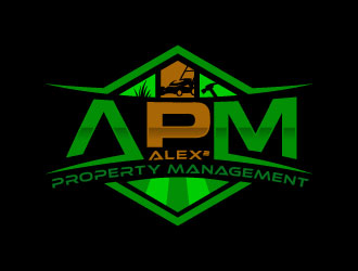 Alex² Property Management logo design by sanworks