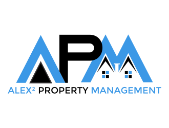 Alex² Property Management logo design by graphicstar