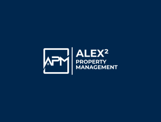 Alex² Property Management logo design by pakderisher