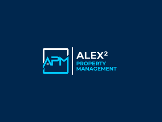 Alex² Property Management logo design by pakderisher