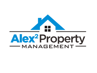 Alex² Property Management logo design by YONK