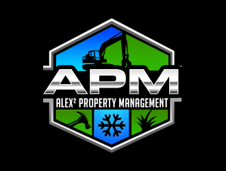 Alex² Property Management logo design by kunejo