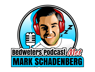 Bedweters Podcast Met Mark Schadenberg logo design by rgb1