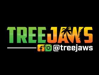 Tree jaws logo design by jaize