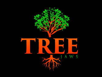 Tree jaws logo design by AamirKhan