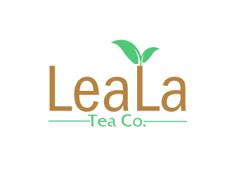 LeaLa Tea Co. logo design by AamirKhan