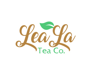 LeaLa Tea Co. logo design by AamirKhan