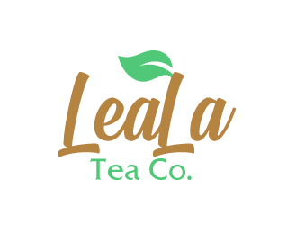 LeaLa Tea Co. logo design by AamirKhan