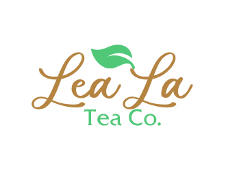 LeaLa Tea Co. logo design by AamirKhan