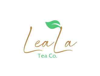 LeaLa Tea Co. logo design by AamirKhan