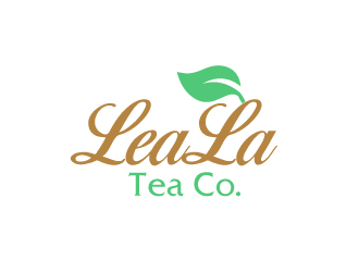 LeaLa Tea Co. logo design by AamirKhan