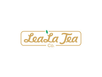 LeaLa Tea Co. logo design by CreativeKiller