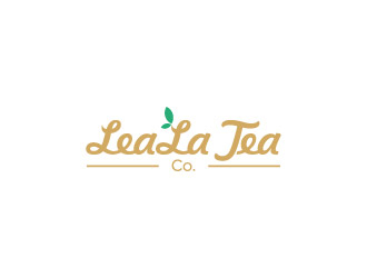 LeaLa Tea Co. logo design by CreativeKiller
