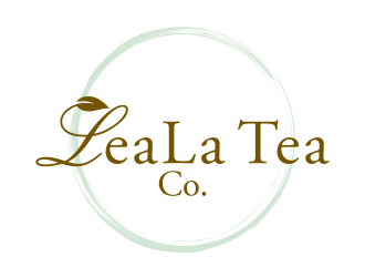 LeaLa Tea Co. logo design by ingepro