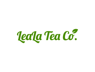 LeaLa Tea Co. logo design by gateout