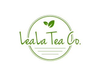 LeaLa Tea Co. logo design by gateout