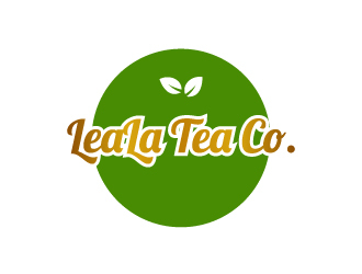 LeaLa Tea Co. logo design by gateout
