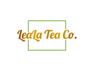 LeaLa Tea Co. logo design by gateout