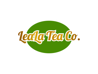 LeaLa Tea Co. logo design by gateout