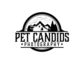 Pet Candids Photography logo design by grafisart2