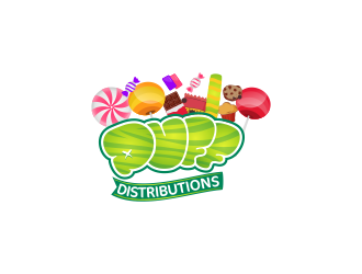 Puff Distributions logo design by brandshark