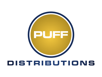 Puff Distributions logo design by p0peye