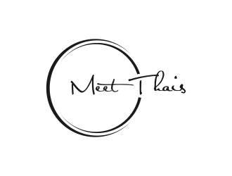 Meet Thais logo design by pel4ngi
