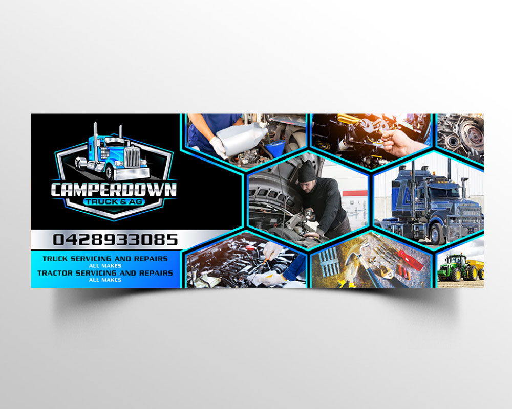 Camperdown Truck & AG logo design by Boomstudioz