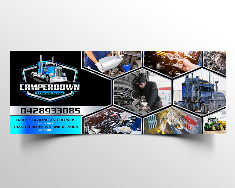 Camperdown Truck & AG logo design by Boomstudioz