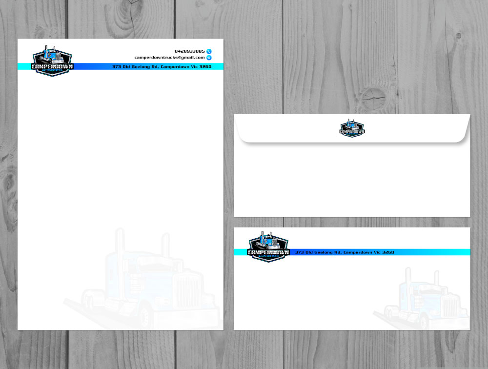 Camperdown Truck & AG logo design by Boomstudioz