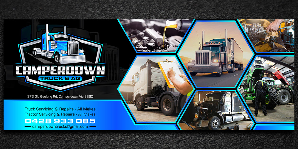 Camperdown Truck & AG logo design by Gelotine