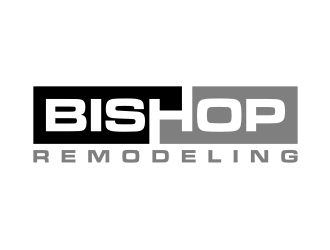BISHOP REMODELING logo design by puthreeone